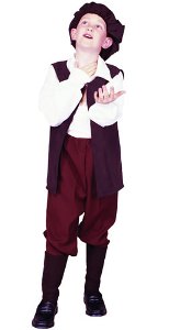 Black Renaissance Boy Costume